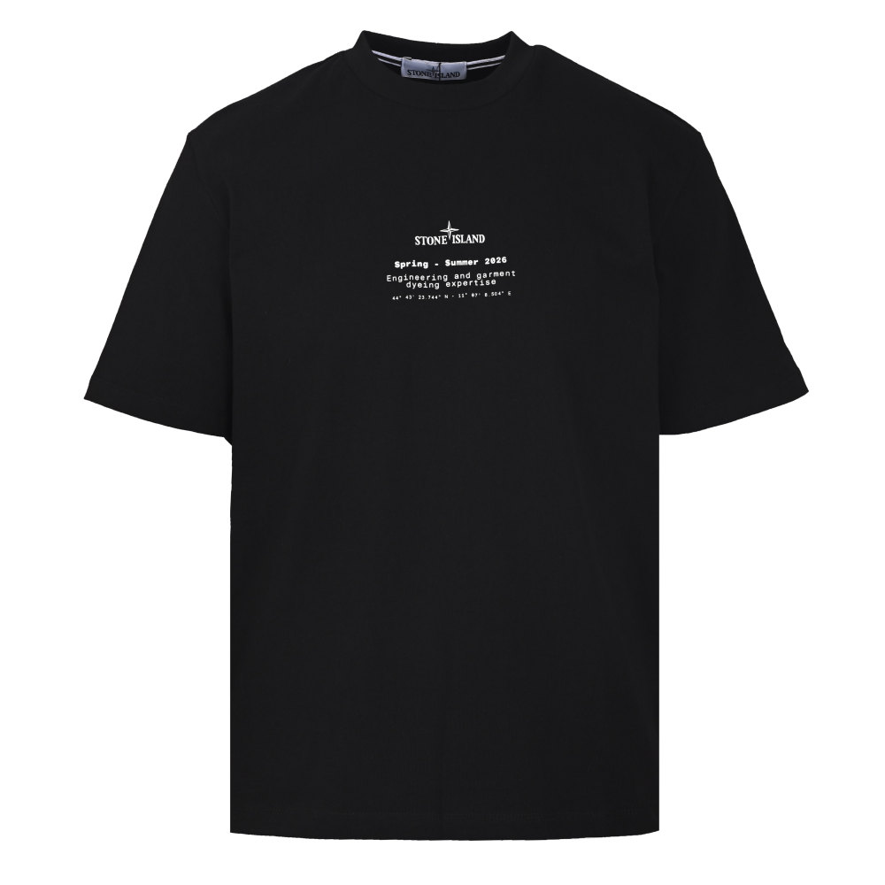 STONE ISLAND 石头岛 胸前印花短袖T恤_002 230克空气层