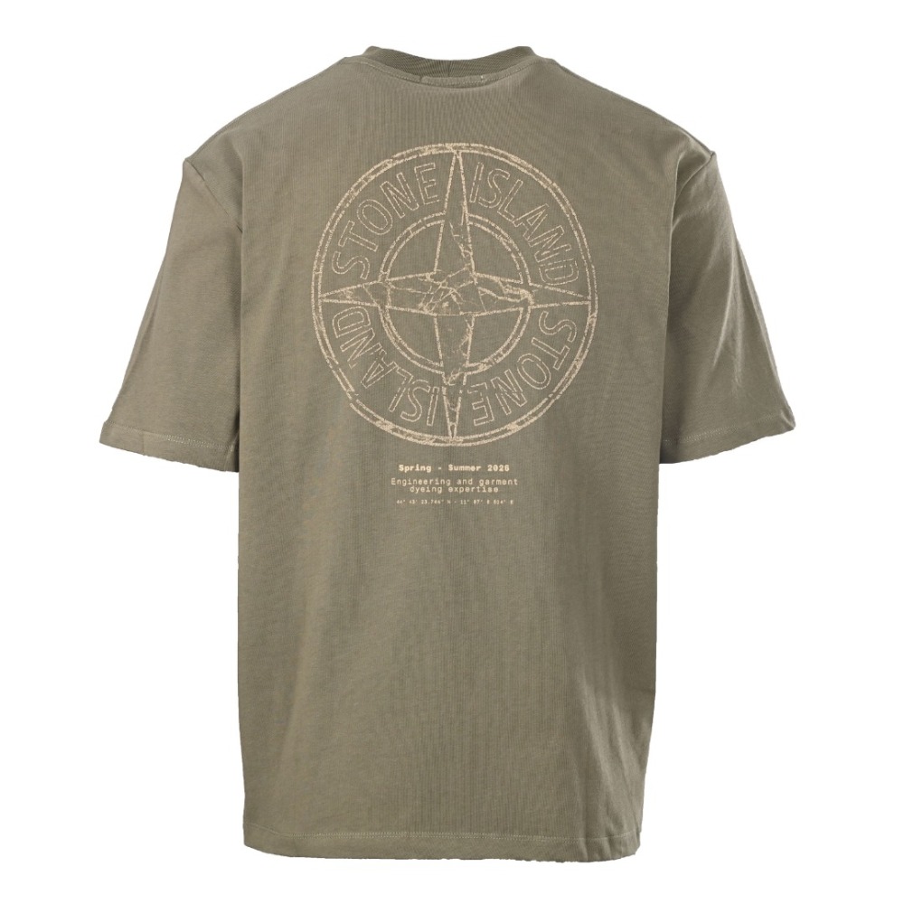 STONE ISLAND 石头岛 胸前印花短袖T恤_001 230克空气层