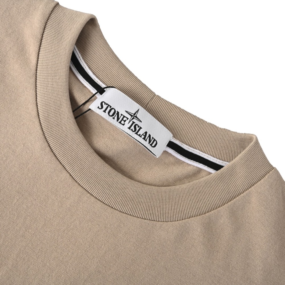 STONE ISLAND 石头岛 胸前印花短袖T恤 230克空气层