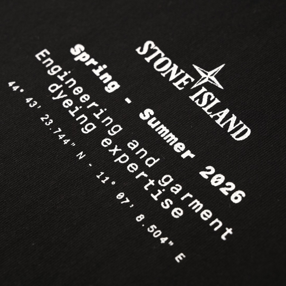 STONE ISLAND 石头岛 胸前印花短袖T恤_002 230克空气层