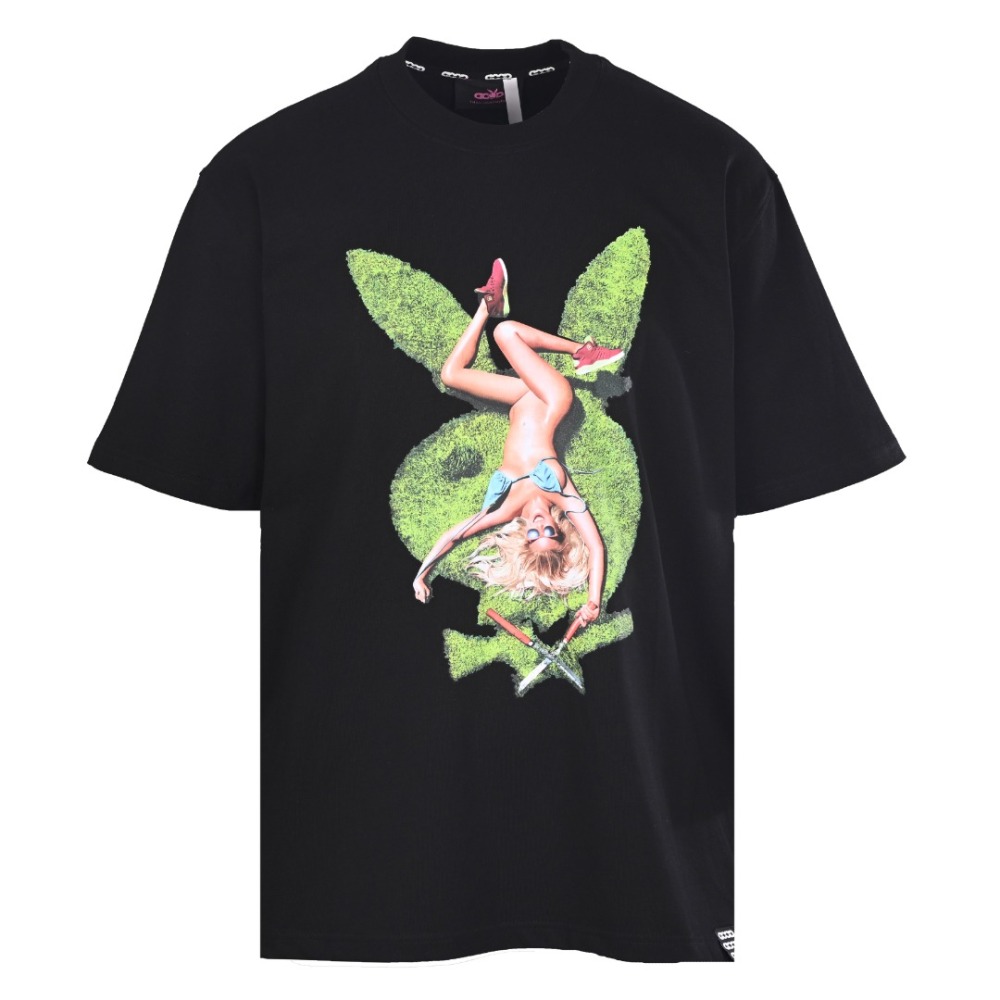 背面細節 GOOD BRAND GB 绿荫草地女郎短袖T恤 男女同款 GOOD BRAND復刻版