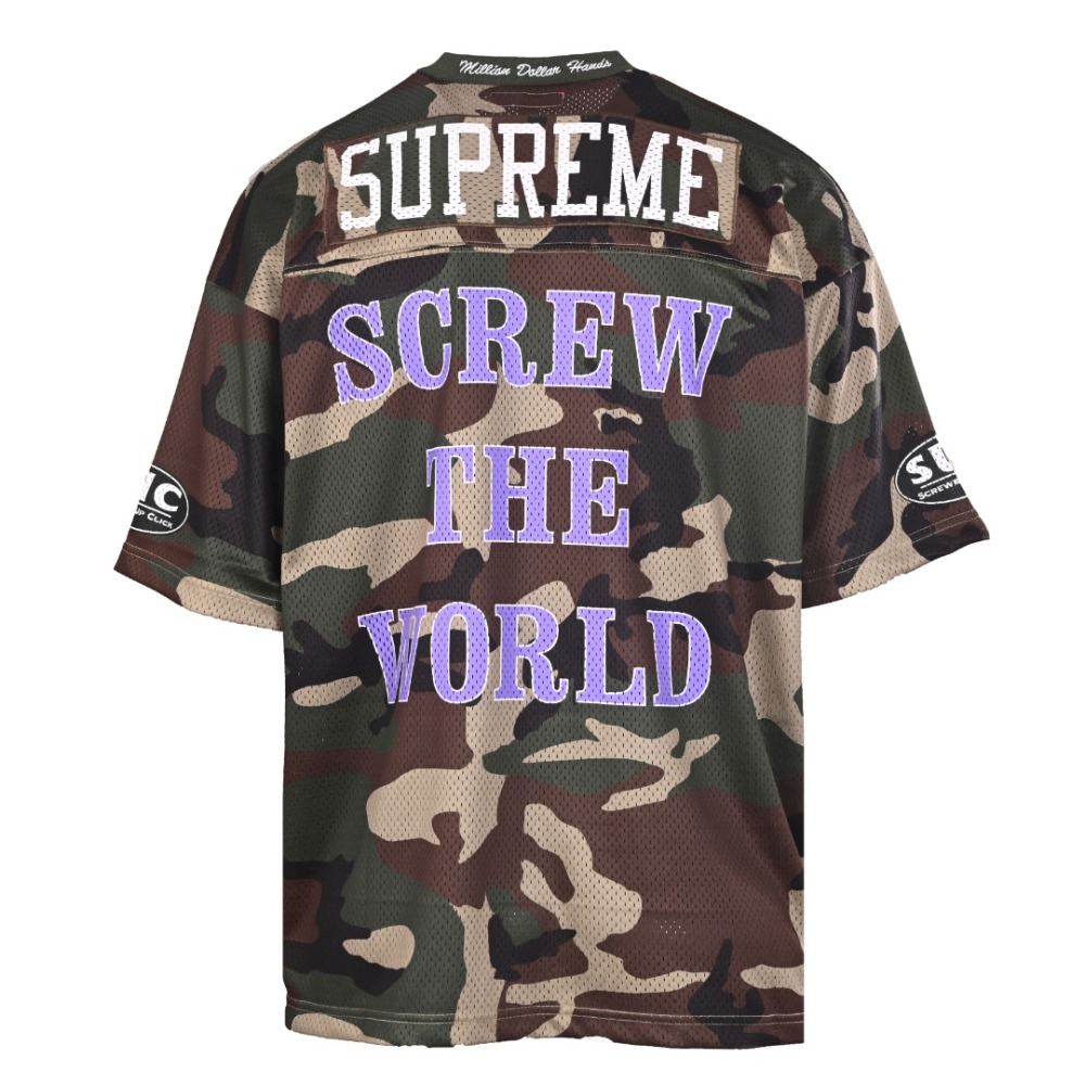 工藝細節微距 精細印花技術 SUPREME復刻版