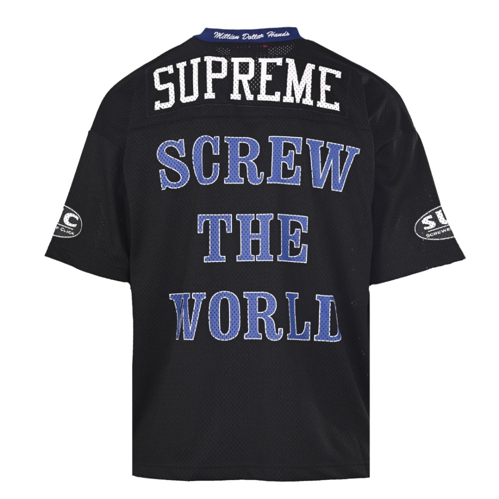 背面細節 SUPREME X DJ SCREW 联名款 SS26 Fo SUPREME復刻版