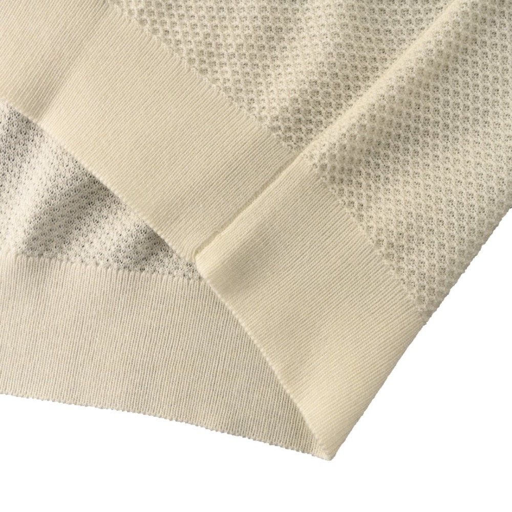 LORO PIANA 諾悠翩雅 LORO PIANA诺悠翩雅LP 海鸥领罗纹针织短袖POLO第1角度展示 頂級復刻品質