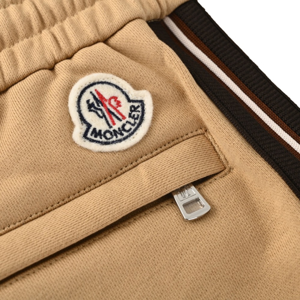 MONCLER 蒙口 MONCLER蒙口MC 彩绳饰边短裤采用高克重精梳棉毛圈面料第1角度展示 頂級復刻品質