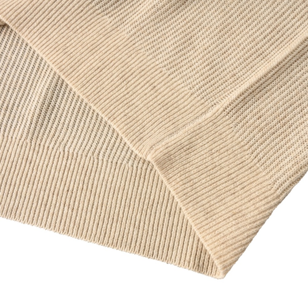 BRUNELLO CUCINELLI BRUNELLO CUCINELLI BC 圆领毛边罗纹领口第1角度展示 頂級復刻品質