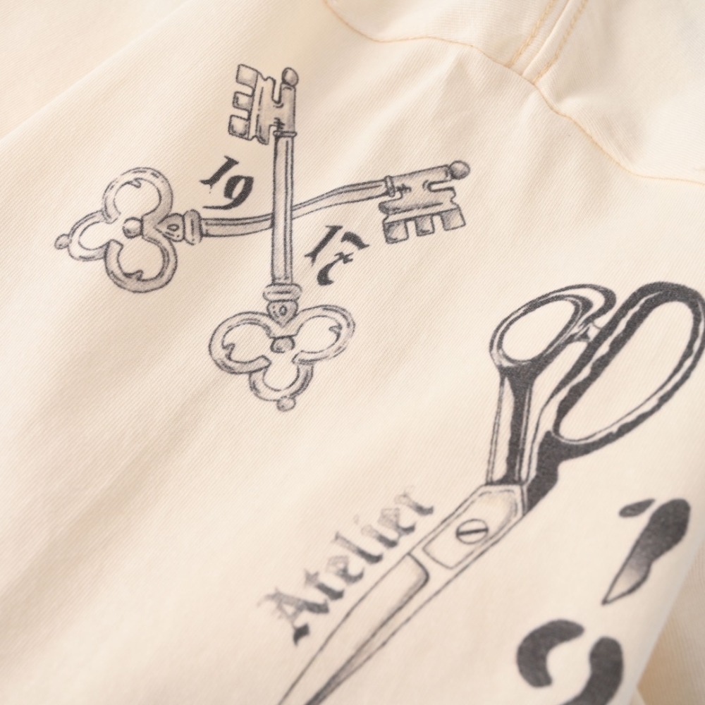 BALENCIAGA 巴黎世家 BALENCIAGA巴黎世家BLCG TATTOO纹身图案短第2角度展示 頂級復刻品質