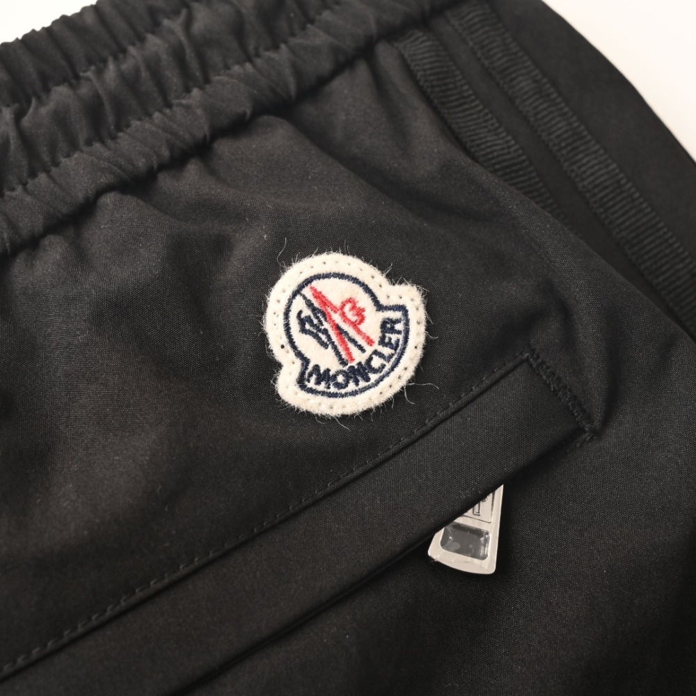 MONCLER 蒙口 MONCLER蒙口MC 侧边后腰小标束脚速干裤甄选高密锦纶速第1角度展示 頂級復刻品質