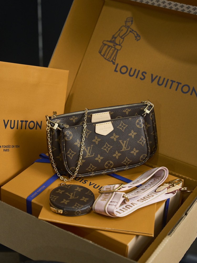 正面全景展示 LV M44840 手袋 頂級復刻