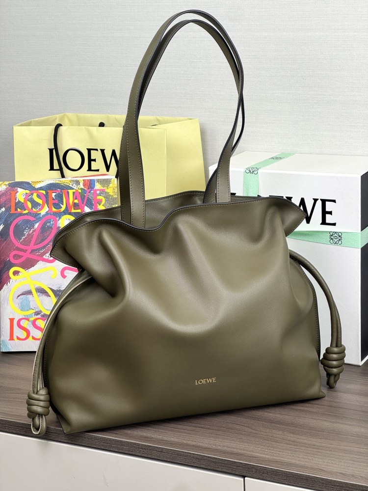 背面細節 LOEWEFlamenco 福袋 頂級復刻