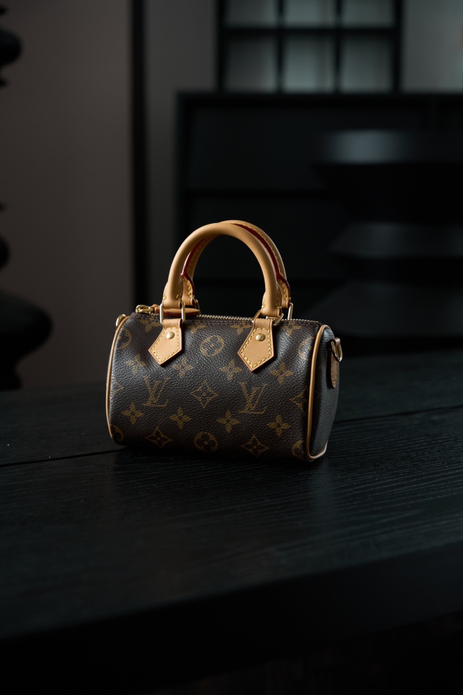 背面細節 LV M81085 SPEEDY 小號手袋 頂級復刻