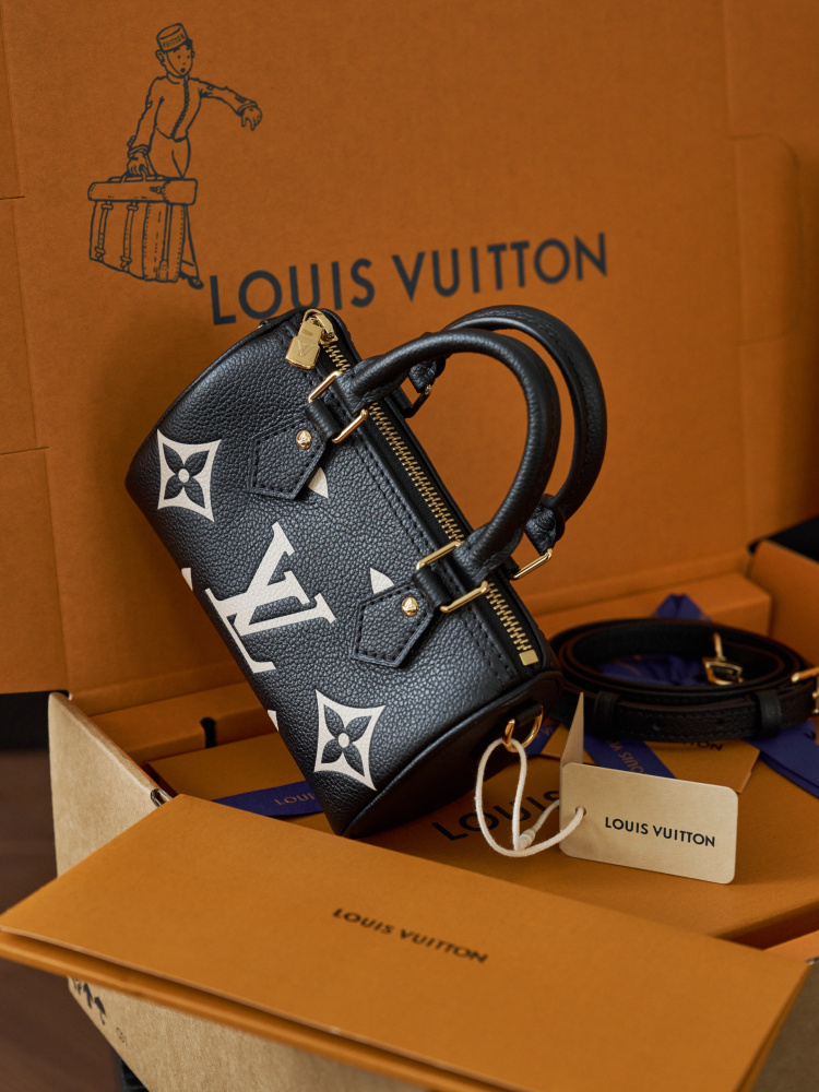 背面細節 LV M81456 SPEEDY 手袋 頂級復刻