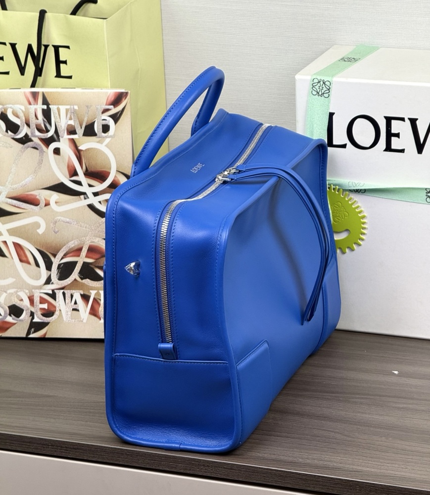 皮革質感特寫 LOEWE大号 Amazona 180 牛皮革手袋 頂級復刻