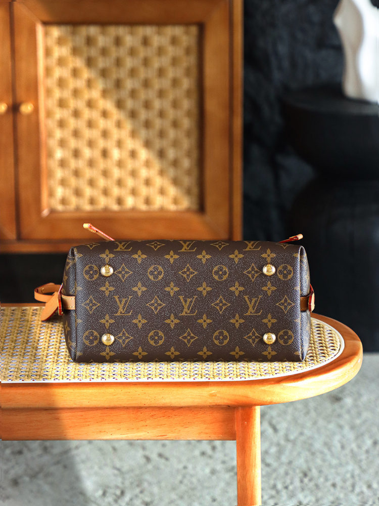 皮革質感特寫 LV M46203 CARRYALL 小號手袋 頂級復刻