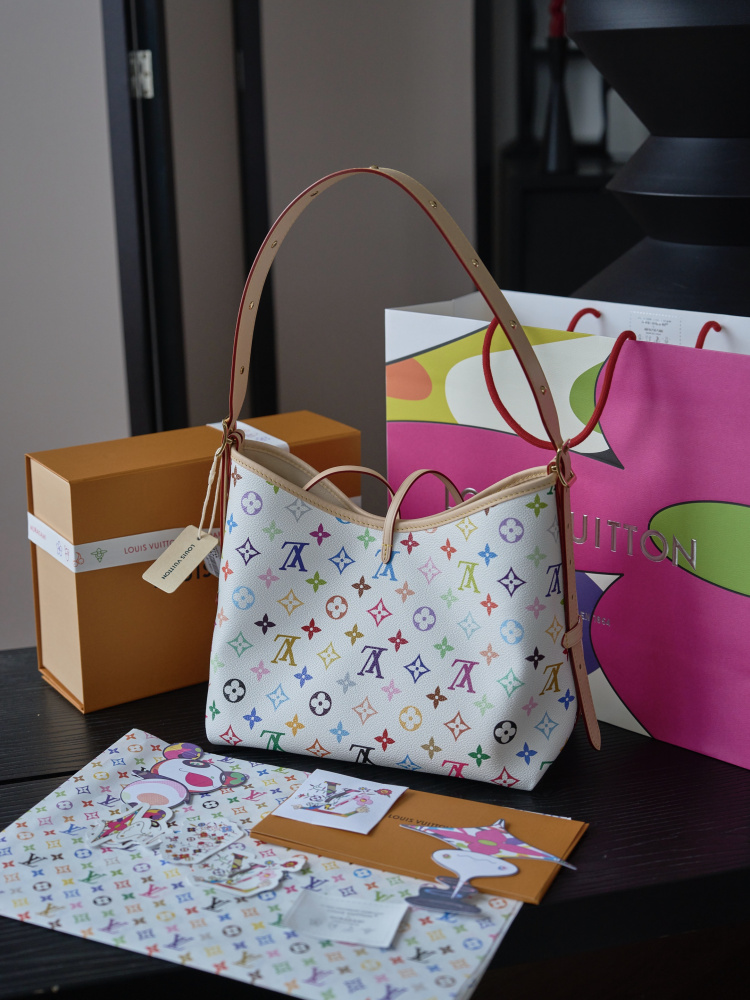 皮革質感特寫 LV M13661 CARRYALL 小號手袋 頂級復刻