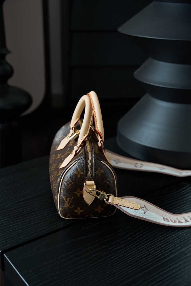 皮革質感特寫 LV M46222 SPEEDY 手袋 頂級復刻