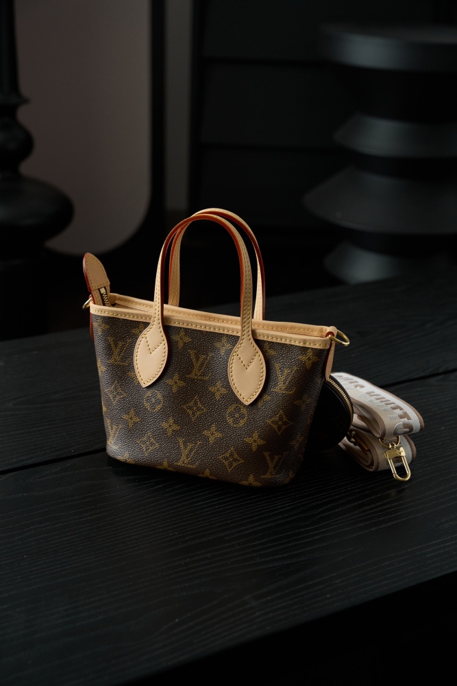 皮革質感特寫 LV M46705 NEVERFUL 手袋 頂級復刻