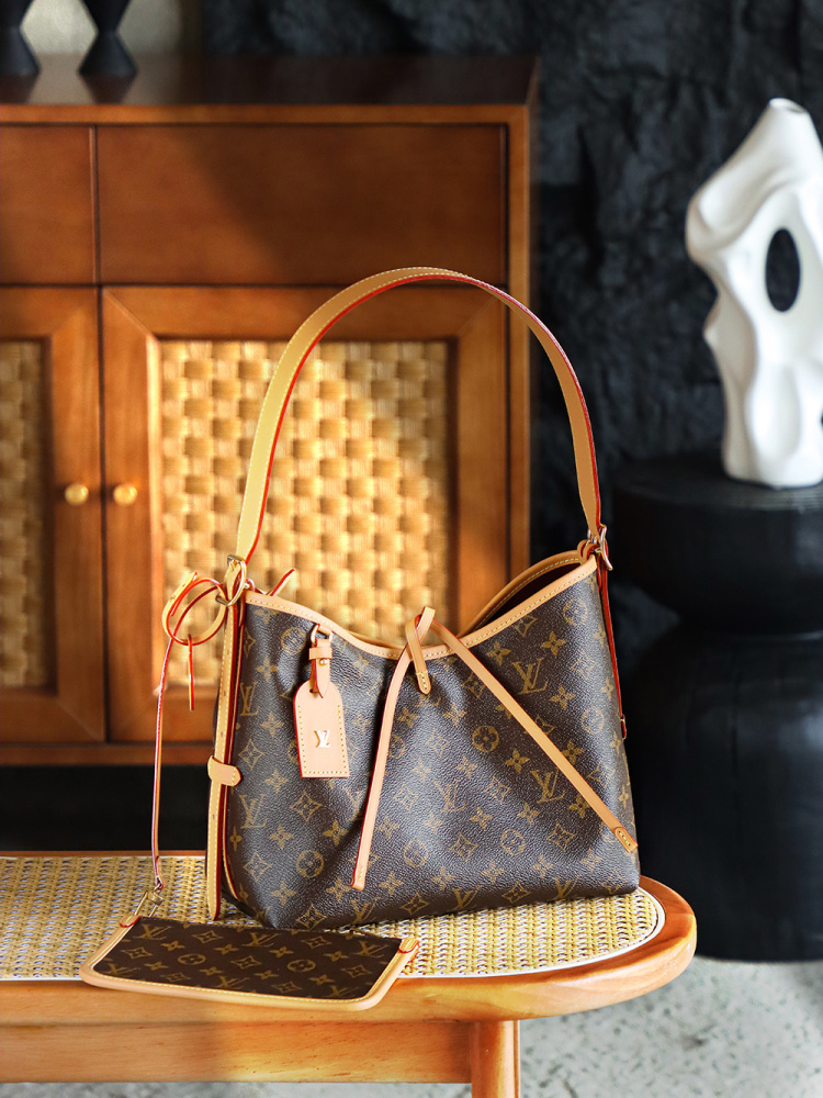 五金件細節 LV M46203 CARRYALL 小號手袋 頂級復刻