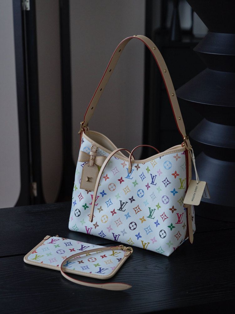 五金件細節 LV M13661 CARRYALL 小號手袋 頂級復刻