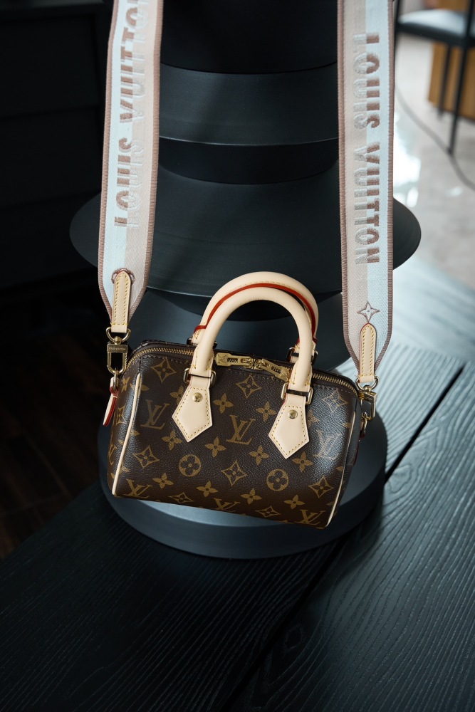 五金件細節 LV M46222 SPEEDY 手袋 頂級復刻