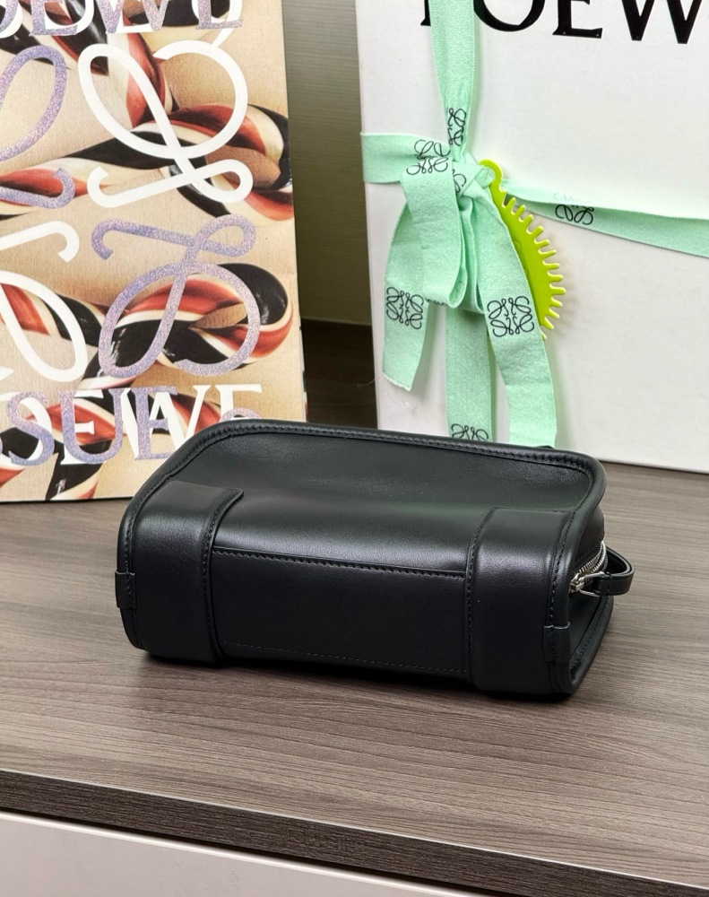 內裡細節 LOEWEMini 柔軟牛皮革 Amazona 180 手袋 頂級復刻