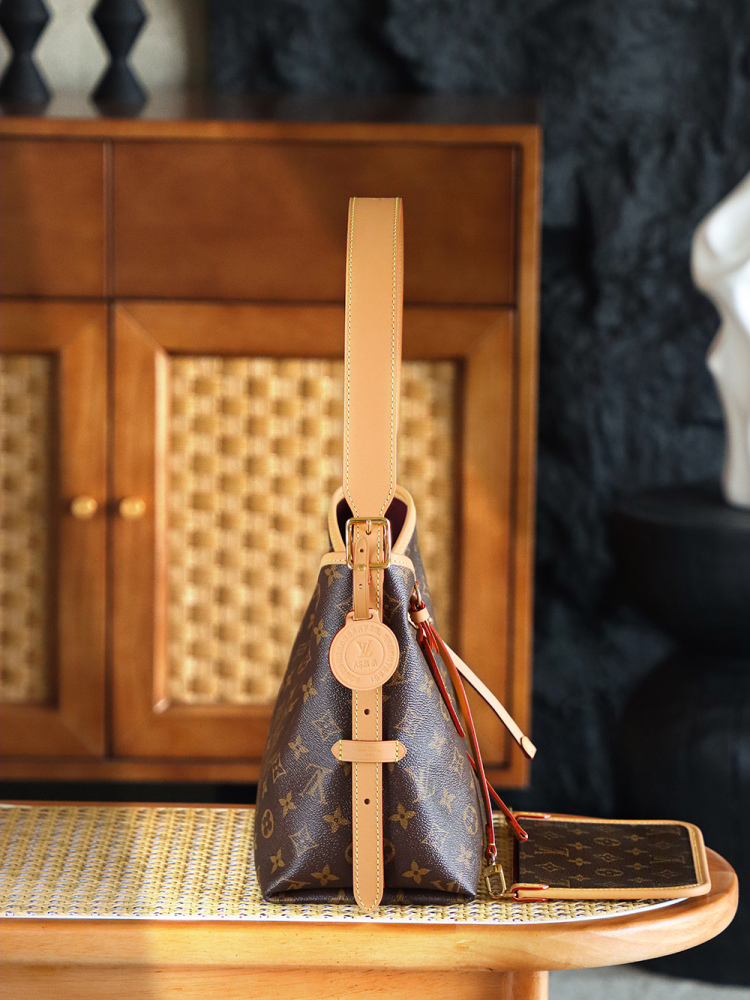 內裡細節 LV M46203 CARRYALL 小號手袋 頂級復刻