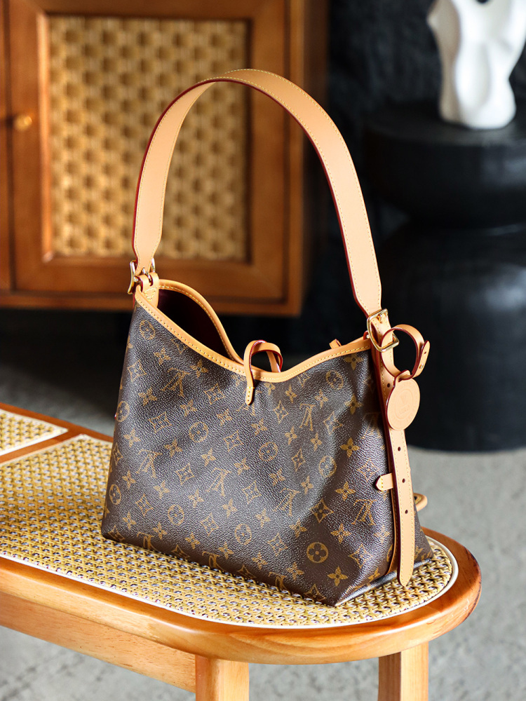 LV Logo特寫 LV M46203 CARRYALL 小號手袋 頂級復刻