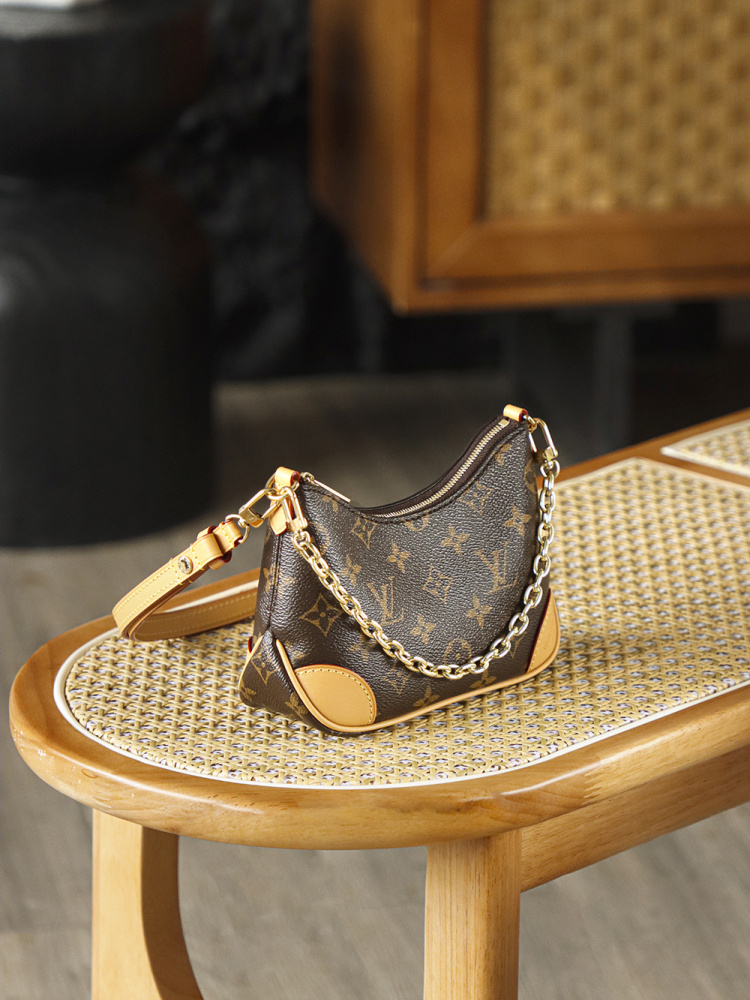 LV Logo特寫 LV M25519 BOULOGNE 手袋 頂級復刻