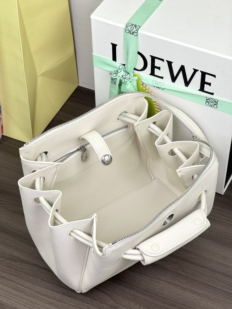 LOEWE大号 Amazona 180 牛皮革手袋第1角度展示 頂級復刻品質