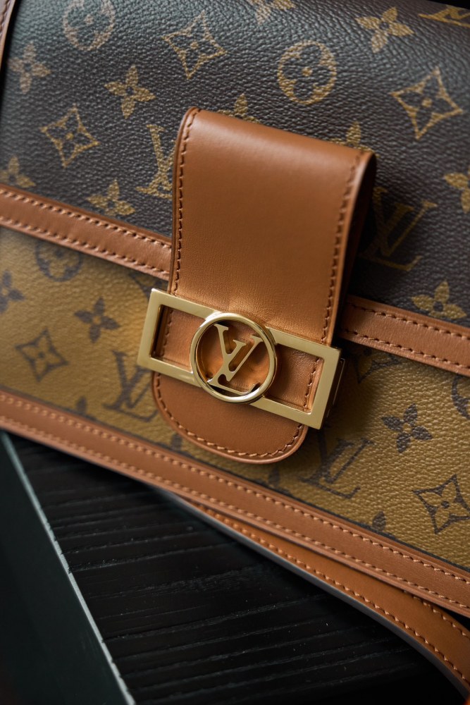 LV M45958 DAUPHIN 中號手袋第1角度展示 頂級復刻品質