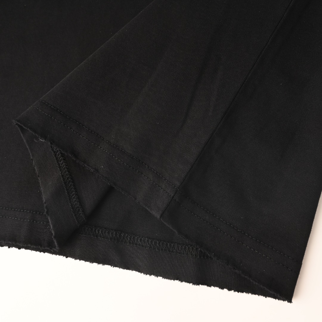 巴黎世家BLCG玫粉字母刺繡短袖 實拍圖10 高街潮牌服飾 海外現貨