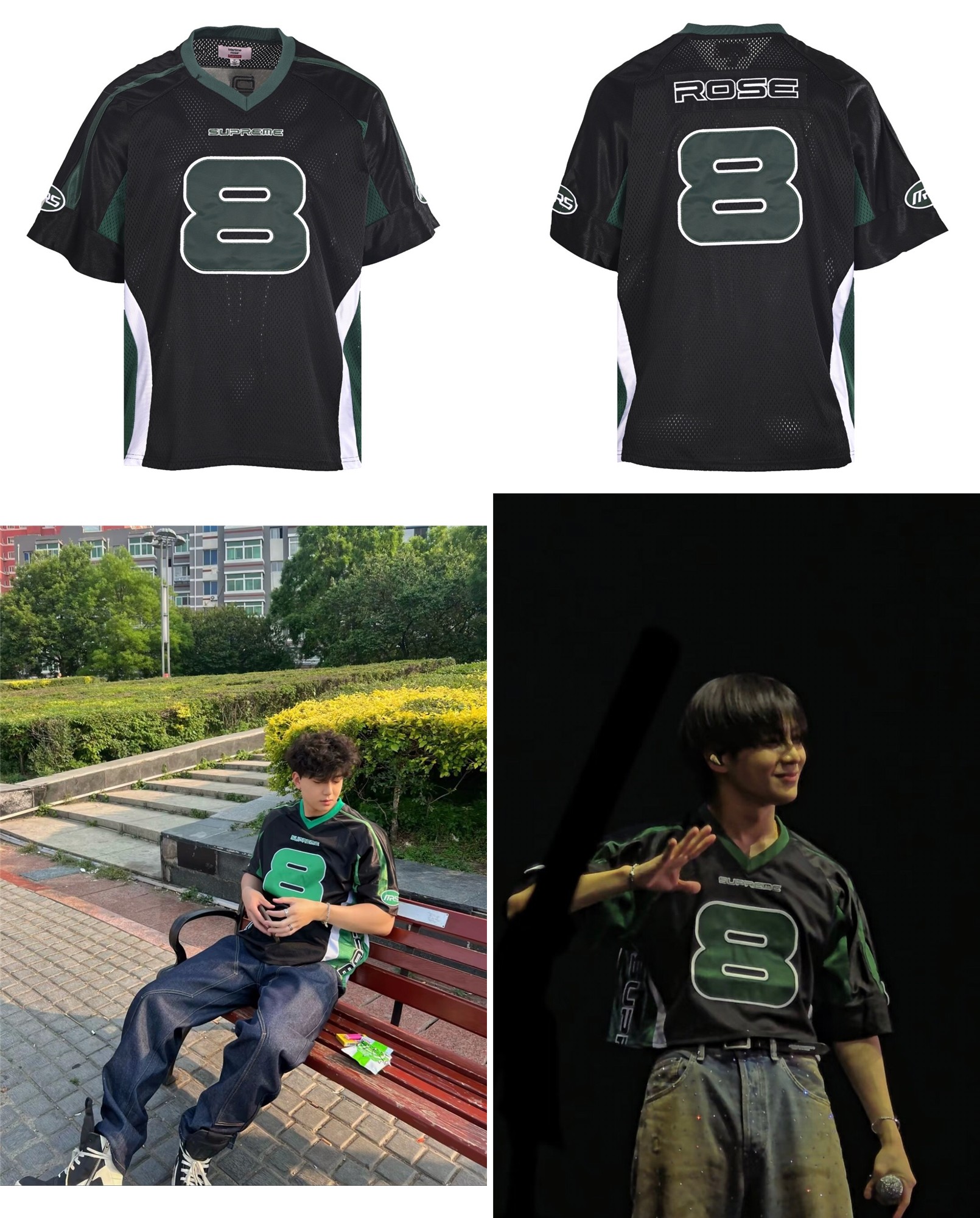 SUPREME x Martine Rose聯名網眼球衣 實拍圖1 高街潮牌服飾 海外現貨