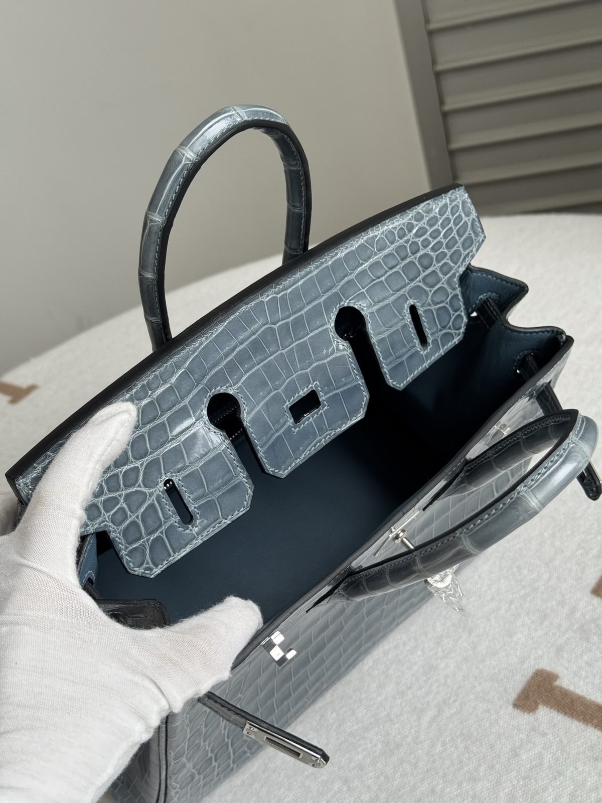 Birkin 25 手縫蠟線走線