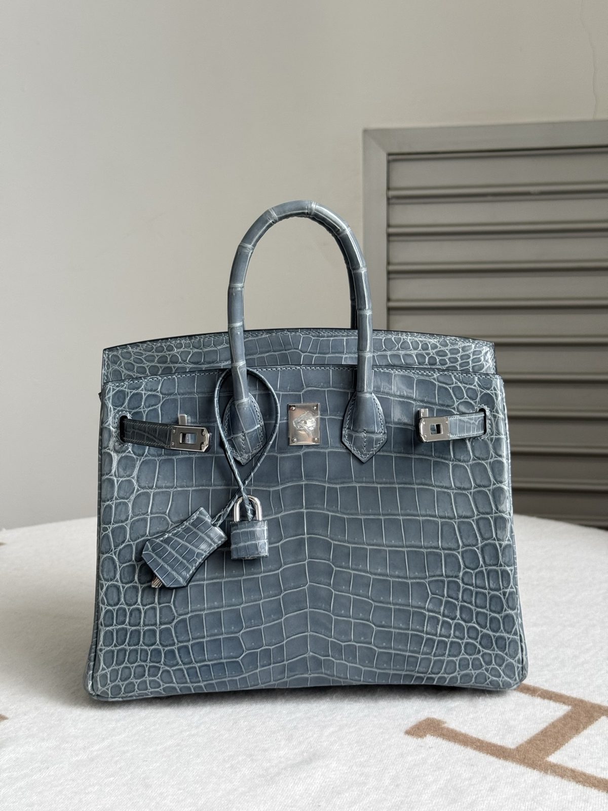 暴風雨灰 Birkin 25 整體
