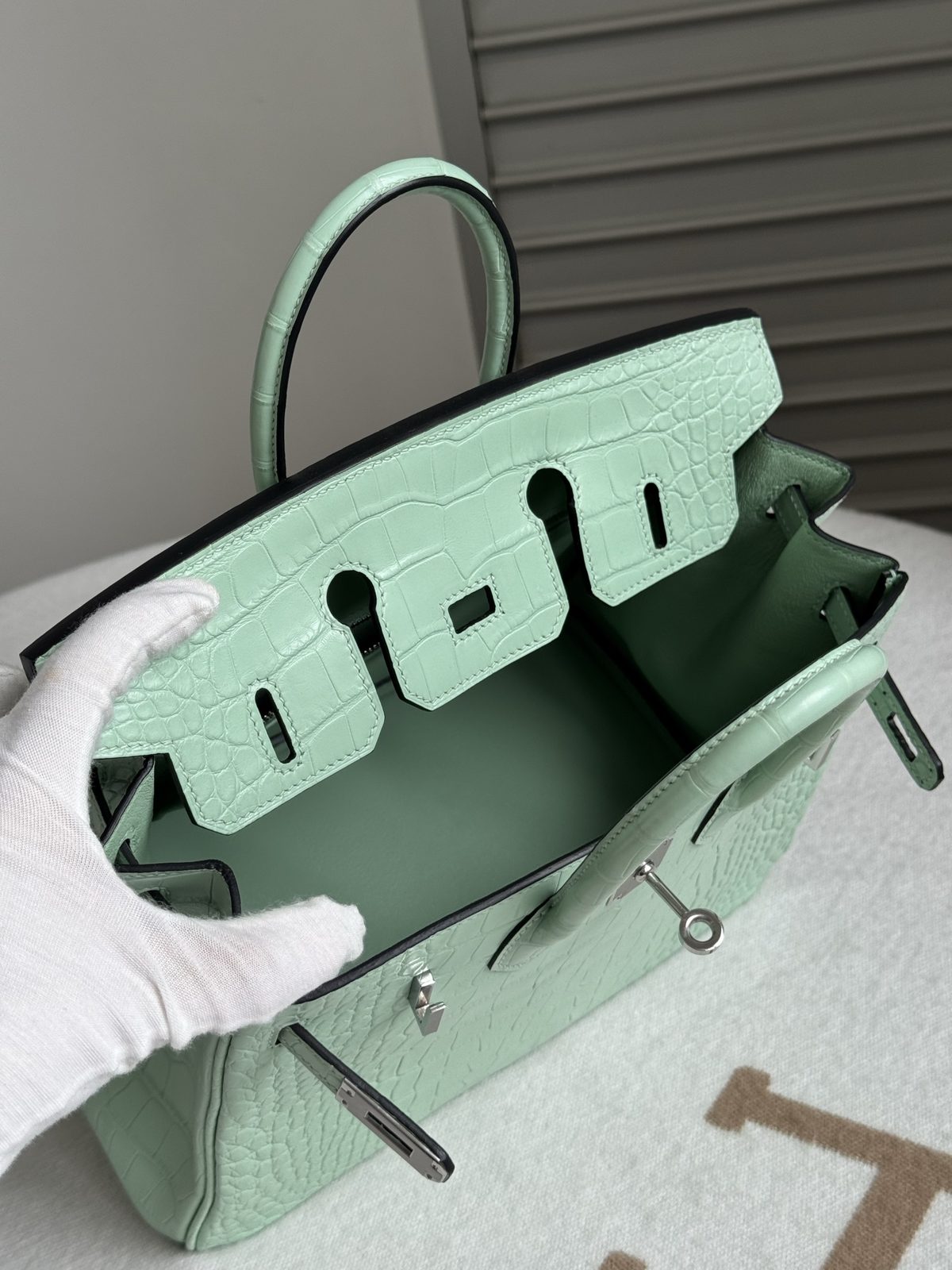 Birkin 25 K刻印細節