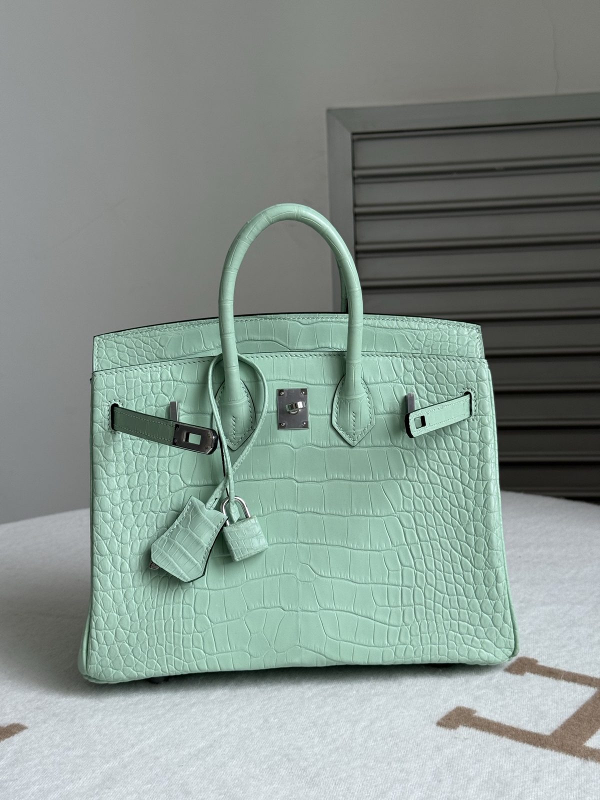 薄荷綠 Birkin 25 整體