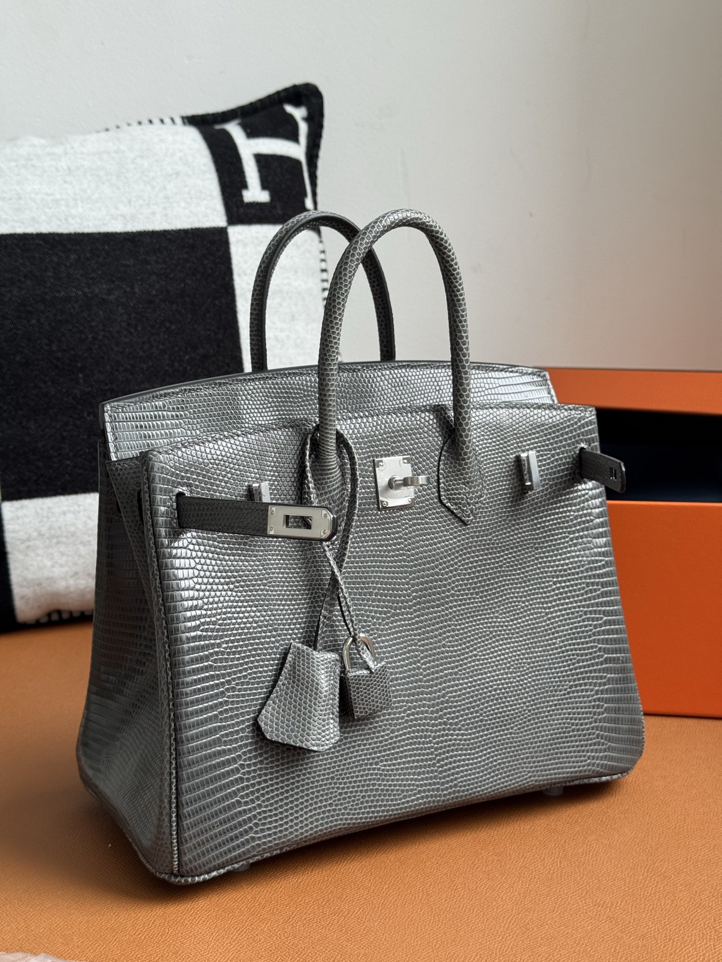 愛馬仕 Birkin 25 蜥蜴皮 實拍