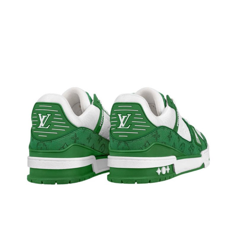Louis Vuitton Trainer "Green and white"