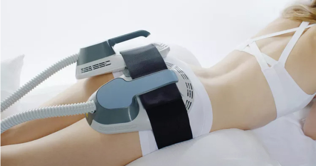 Portable Magnetic Ems body sculpt Muscle Stimulator body slimming sculpting machine portable emslim rf
