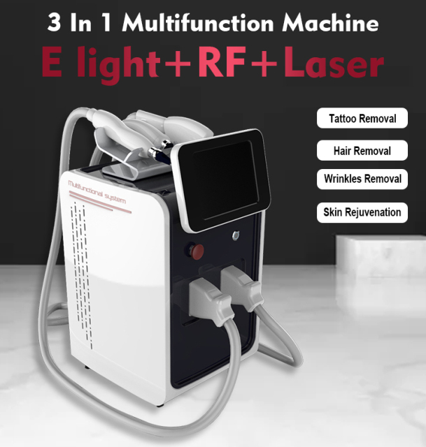 salon use laser rf opt 3 in 1 ipl laser machine Tatoo Removal Machine IPL nd yag laser machine