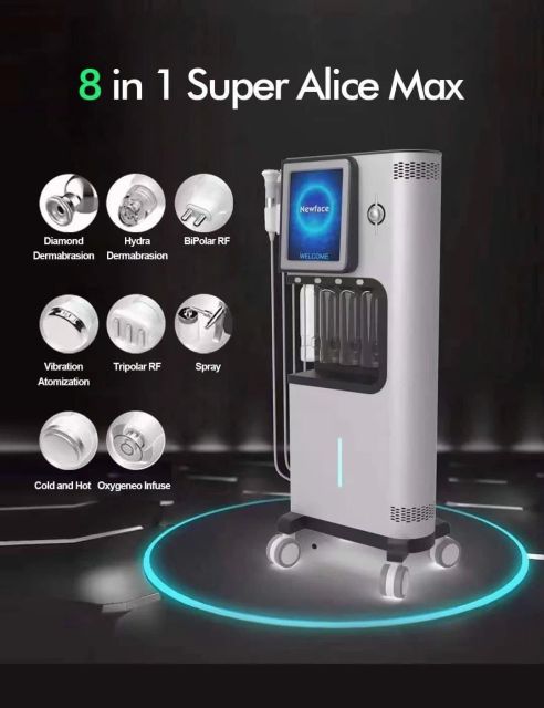 2024 Upgrade Alice Super Bubble Water Peel Skin Beauty hydra dermabrasion machine Hydro Facial Machines