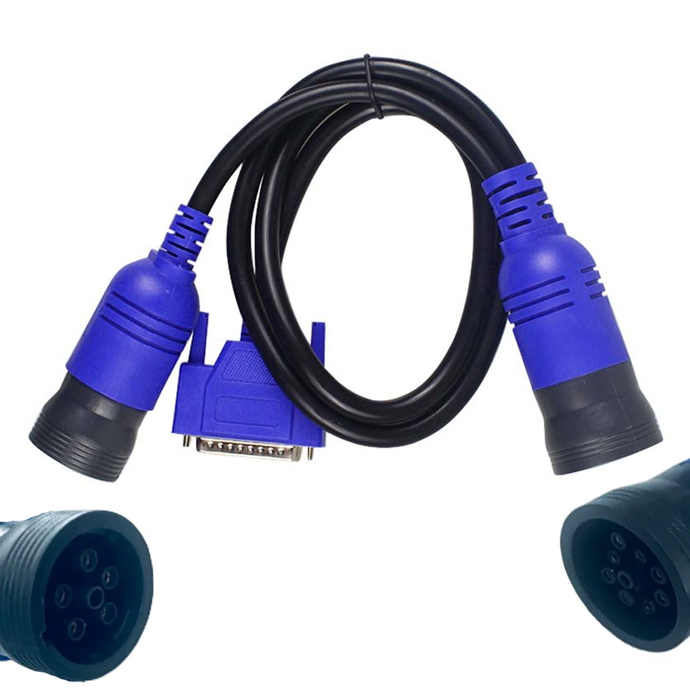 USB Cable 9 PIN K LINE Cables 6+9 pin Cable For CNH DPA5 Truck Diagnostic Service Tool Adapter Interface