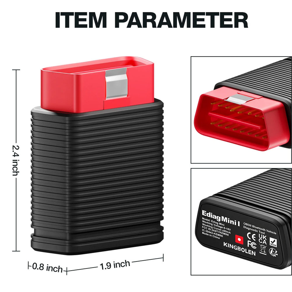Brand New Ediag Mini Flashed Diazgone XDIAG Version Diagnostic Scanner