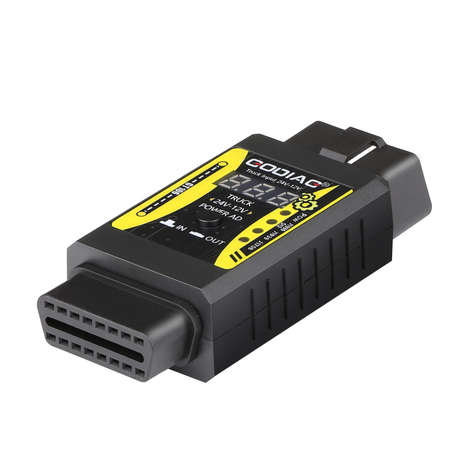 GODIAG GT106 24V to 12V Heavy Duty Truck Adapter for X431 easydiag/ Golo/ / IDIAG/ ThinkCar/ ICarScan/ Diagun/ GOLO/ DBScar II