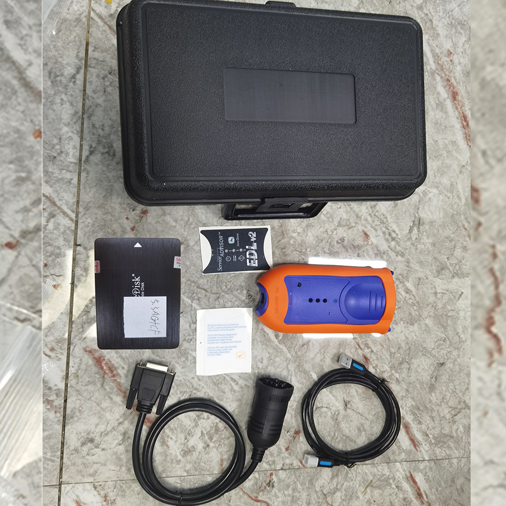 John Deere Service Advisor Electronic Data Link EDL V2 JD Truck Diagnostic Kit with V5.3.225 AG + CF Software