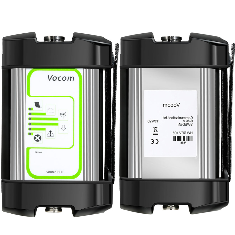 (Round Port ) Volvo 88890300 Vocom Interface PTT 2.8.150 (2022.10) For Volvo/Renault/UD/Mack Truck Diagnose