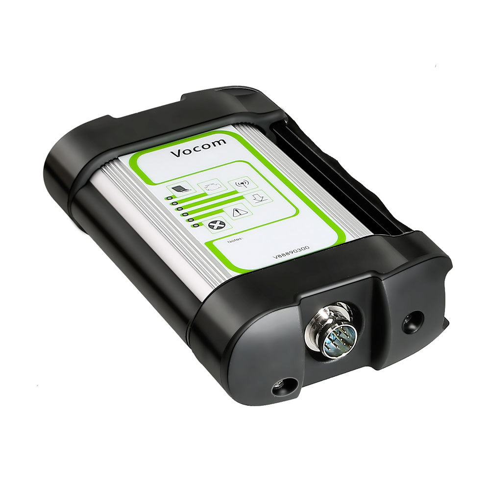 (Round Port ) Volvo 88890300 Vocom Interface PTT 2.8.150 (2022.10) For Volvo/Renault/UD/Mack Truck Diagnose