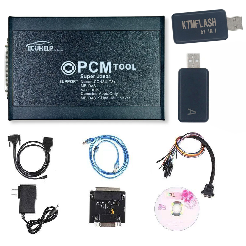 PCMTOOL BENCH Boot OBD KTMFLASH V1.20+V1.21 With 69 Models Read Write ECU Programmer