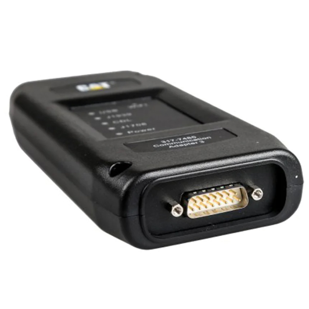 CAT ET III Caterpillar ET Diagnostic Adapter 3 Truck Diagnostic Tool With V2019A Software