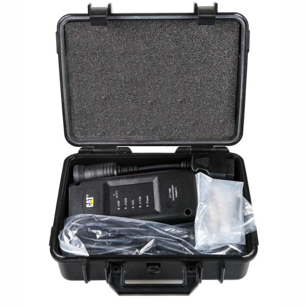 CAT ET III Caterpillar ET Diagnostic Adapter 3 Truck Diagnostic Tool With V2019A Software